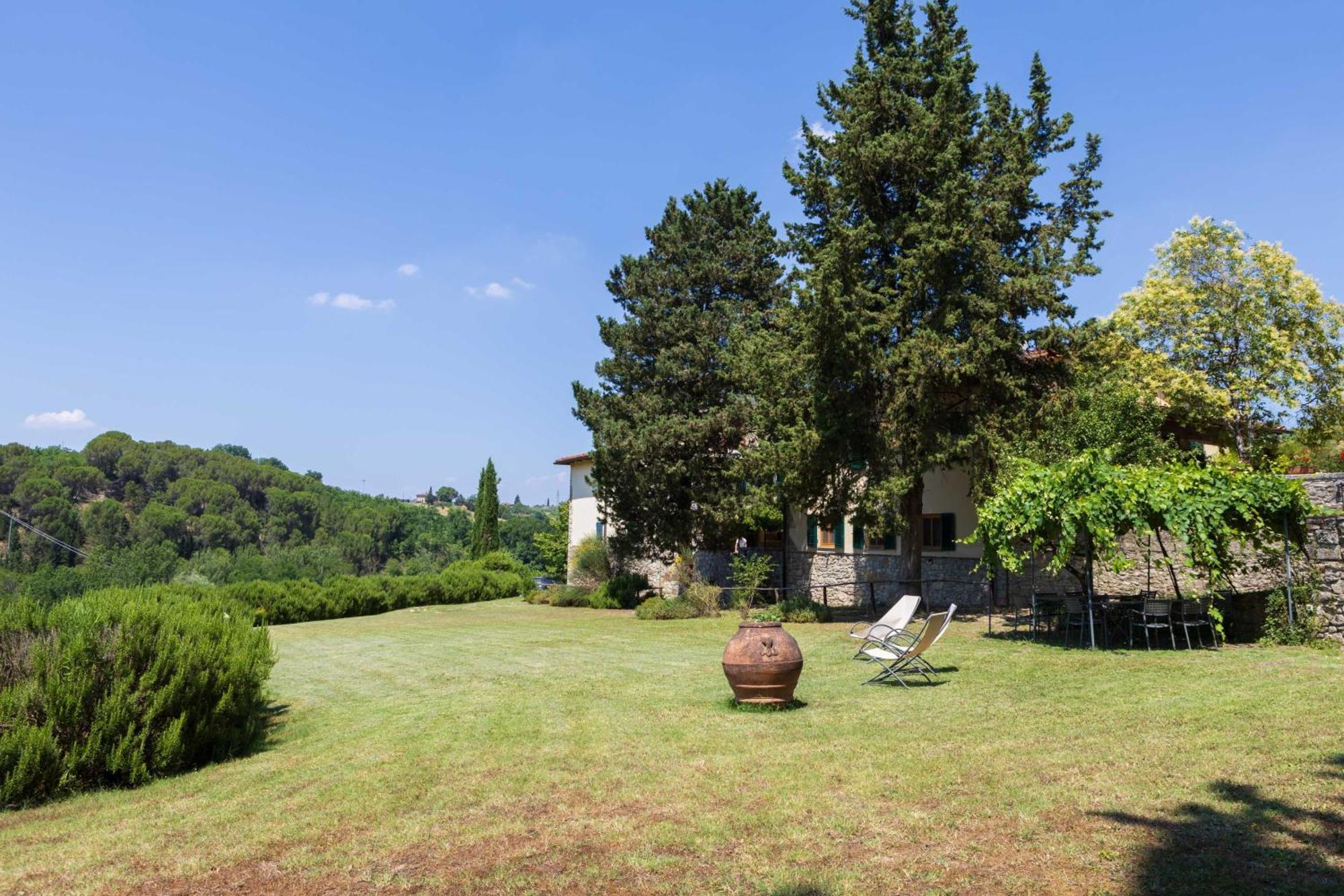Foresteria Castello Di Verrazzano Greve in Chianti Exterior foto