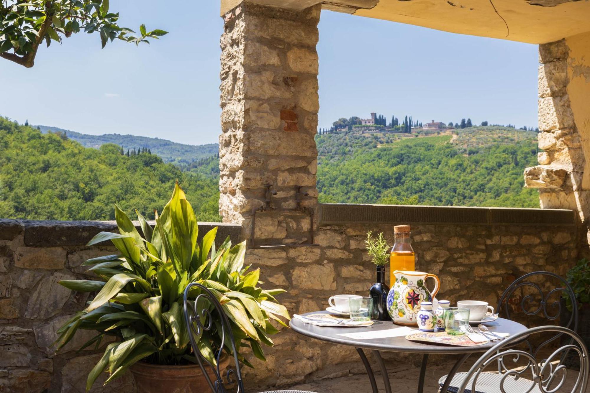 Foresteria Castello Di Verrazzano Greve in Chianti Exterior foto